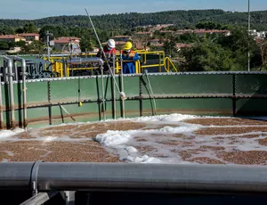 (Waste)Water Treatment settling tank