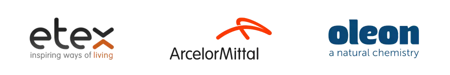 etex - ArcelorMittal - oleon // logos