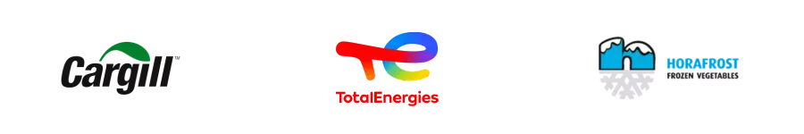 Cargill - TotalEnergies - Horafrost // Logos