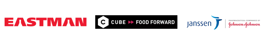 Eastman - Cube Food Forward - Janssen // logos