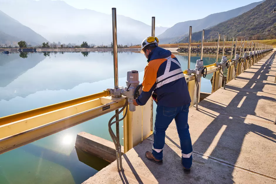 Chile - Eau potable - Etang